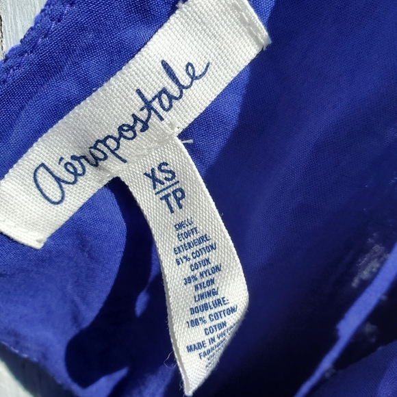 NWT Aeropostale Royal Blue Lace Dress - Picture 4 of 8
